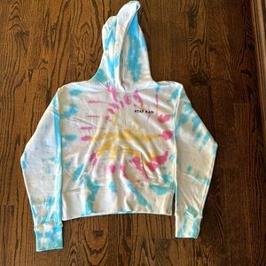 Spiritual Gangster “Stay Rad” Tie Dye Hoodie